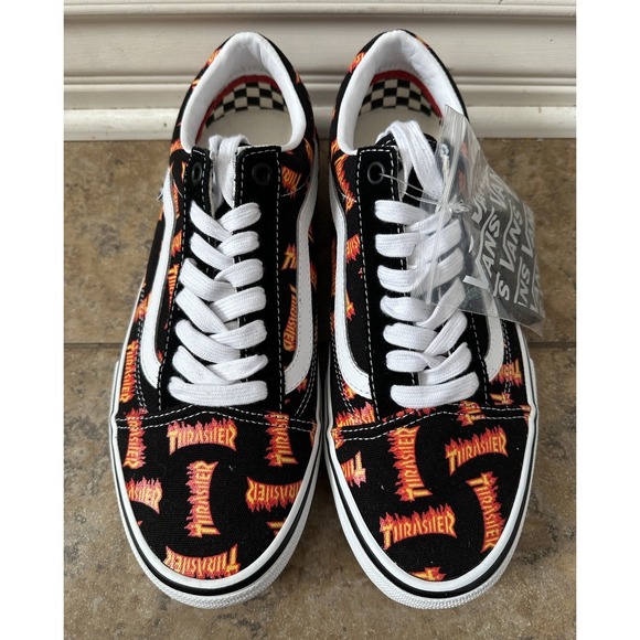 VANS x THRASHER Old Skool Shoes Mens Size 6.5 New Without Box